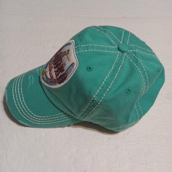 KBETHOS Vintage Women's Rodeo Sweetheart Distressed Western Hat/Cap OSFM - Picture 3 of 7